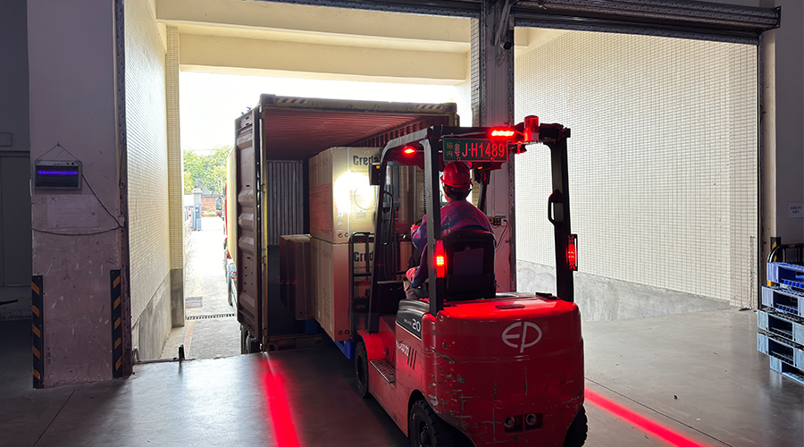 衣物烘干機出貨英國，開啟合作新篇