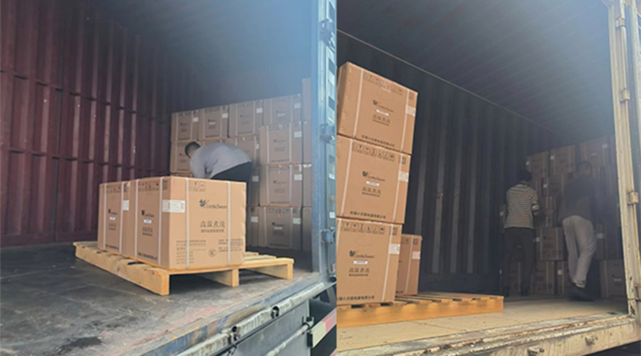 拼速度、高效率地完成國內(nèi)某知名品牌迷你洗衣機發(fā)貨