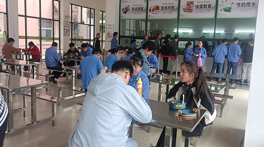 關(guān)愛員工后勤，護航生產(chǎn)任務(wù)