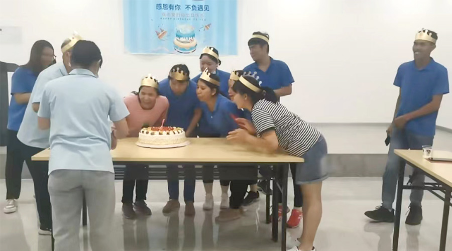 金環(huán)電器6月份員工生日會(huì)  美好如約而至！