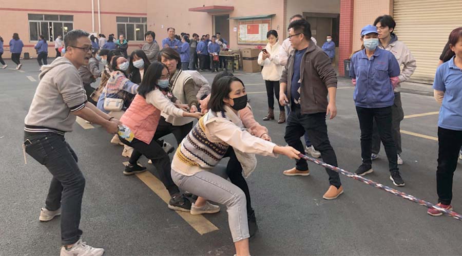 凝心聚力 辭舊迎新！金環(huán)電器開展跨年文娛活動