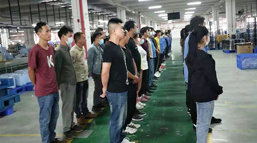 二十大寄語青年！金環(huán)電器開展關(guān)于二十大會議精神學(xué)習(xí)