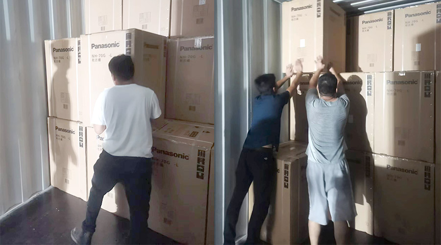 出貨速度！金環(huán)電器順利完成松下客戶的衣物烘干機(jī)出貨