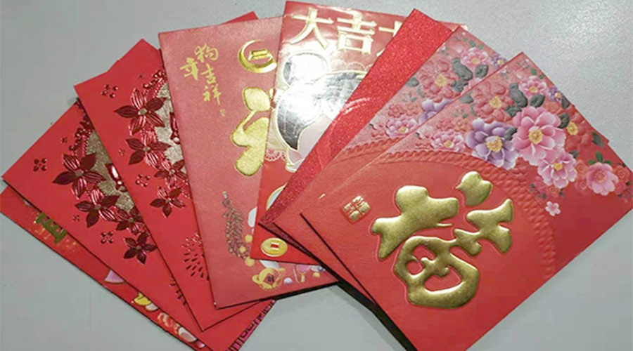 開工好彩頭！金環(huán)電器銷售部為員工派發(fā)開工紅包！